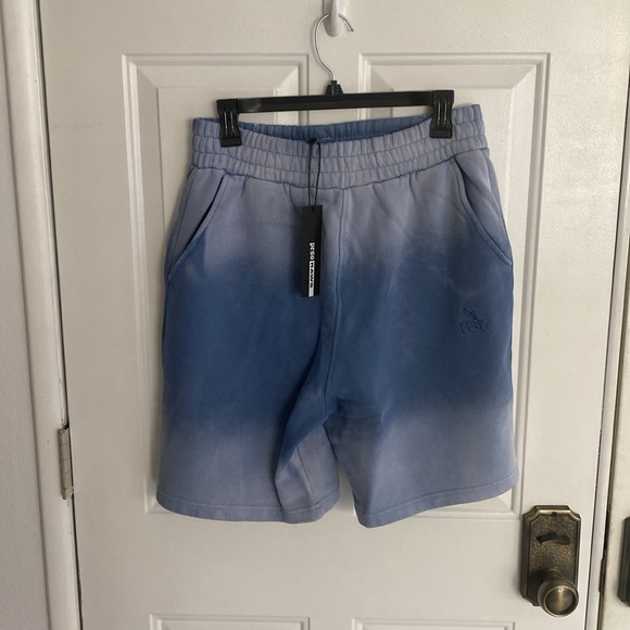 PESO Oversized Fated Shorts, Sky Blue - Picture 2 of 11